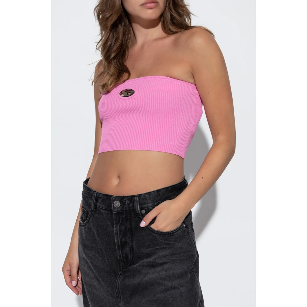 Diesel Top `M-Clarksvillex` Pink Dames
