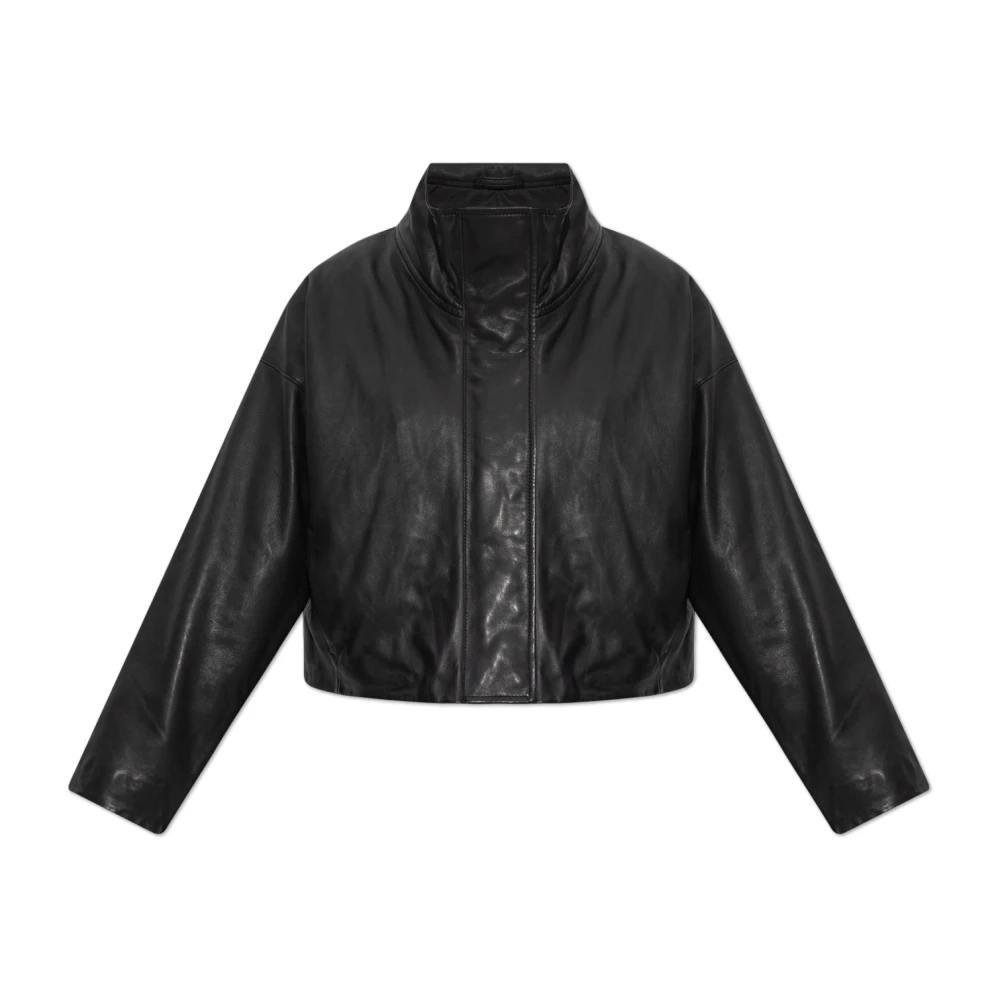 Allsaints Damen Schwarz Jacken, K, Lgröße: