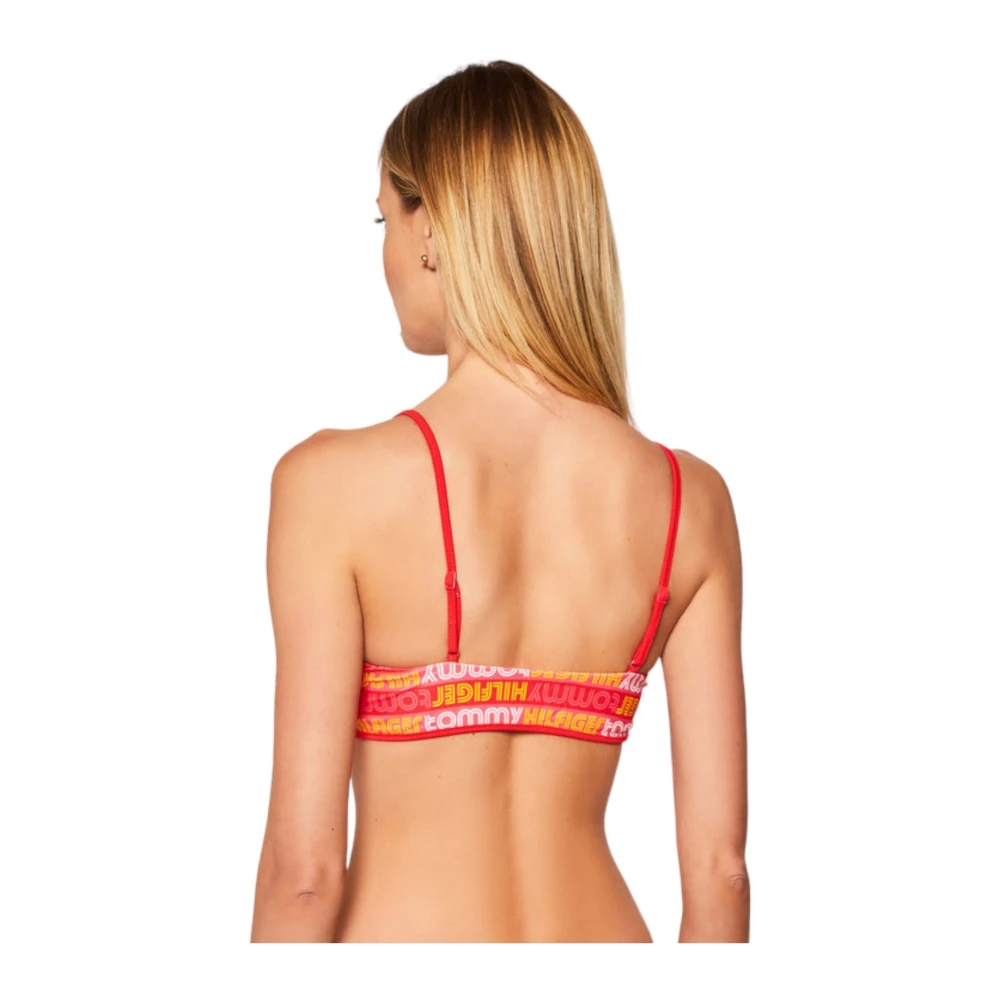 Tommy Hilfiger Stijlvolle Bikini Top Red Dames