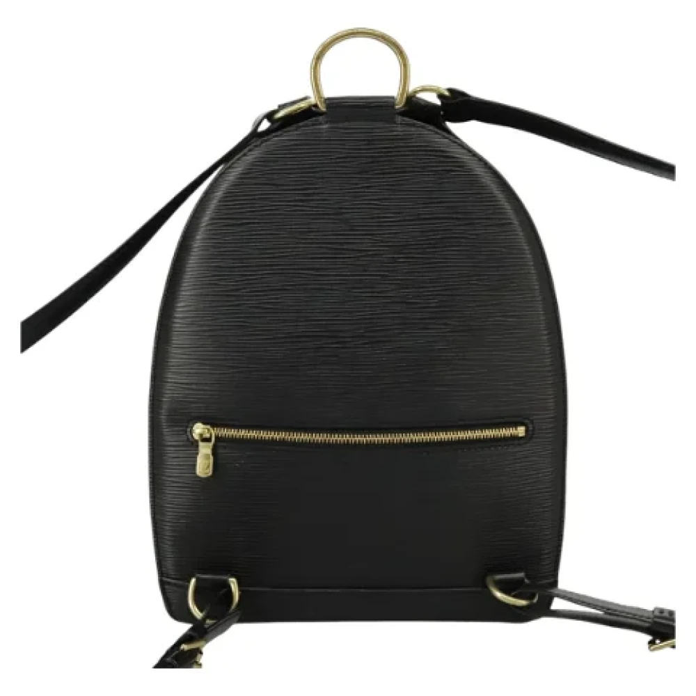 Louis Vuitton Vintage Pre-owned Leather shoulder-bags Black Dames