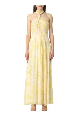 yellow-floral-halter-maxi-dress