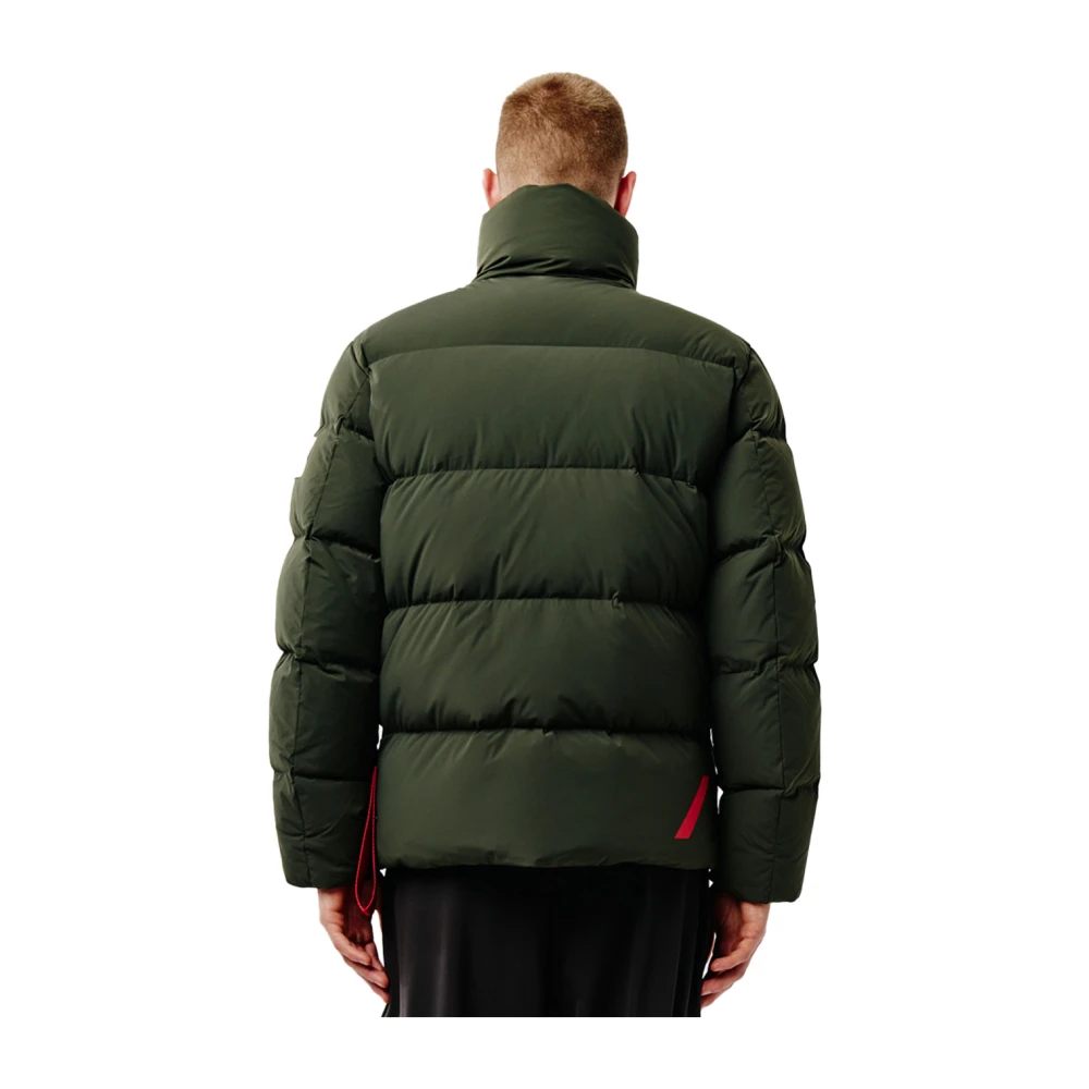 Afterlabel Korte Nylon Pufferjas Green Heren