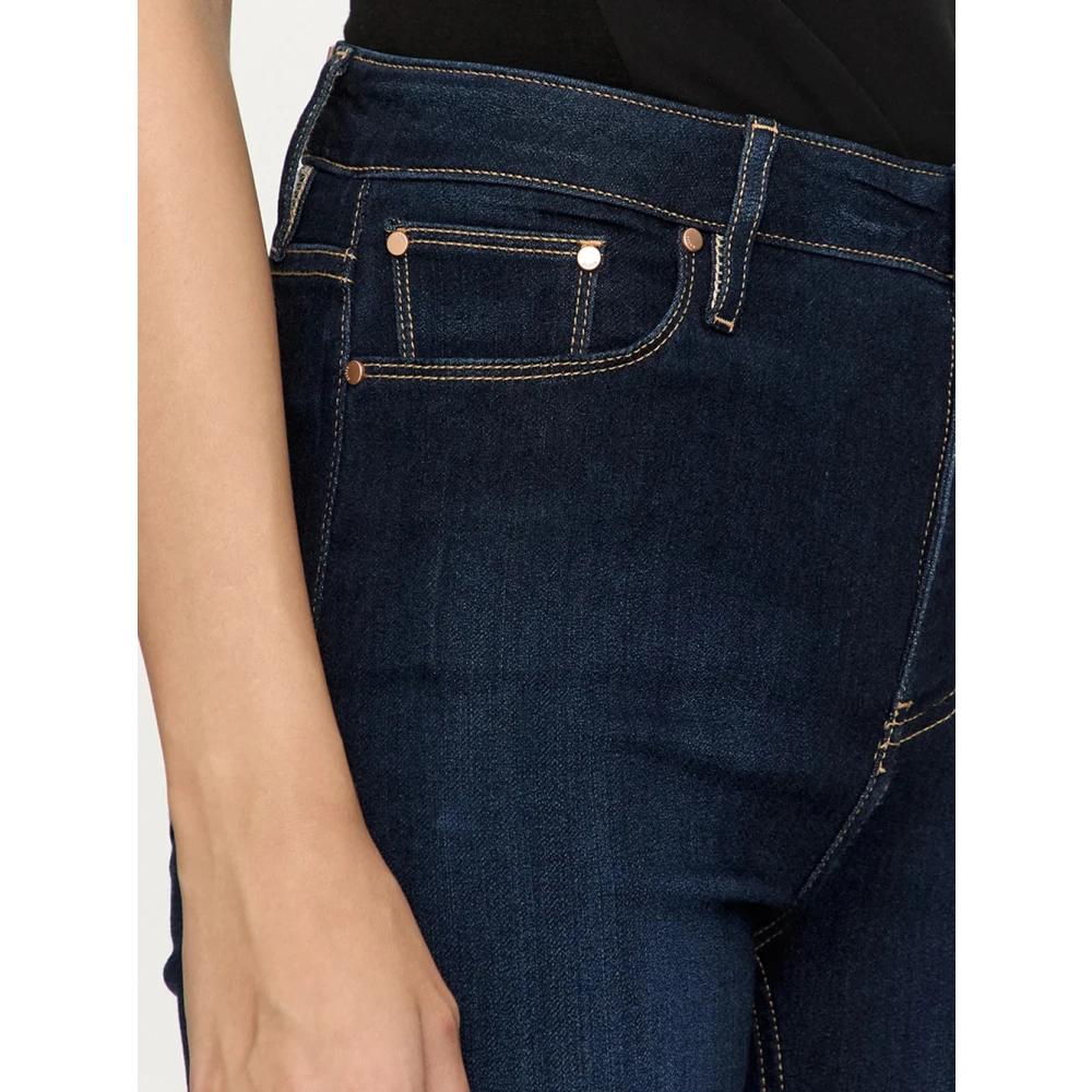 Guess Donkere Denim Flare Broek Vrouwen Blue Dames