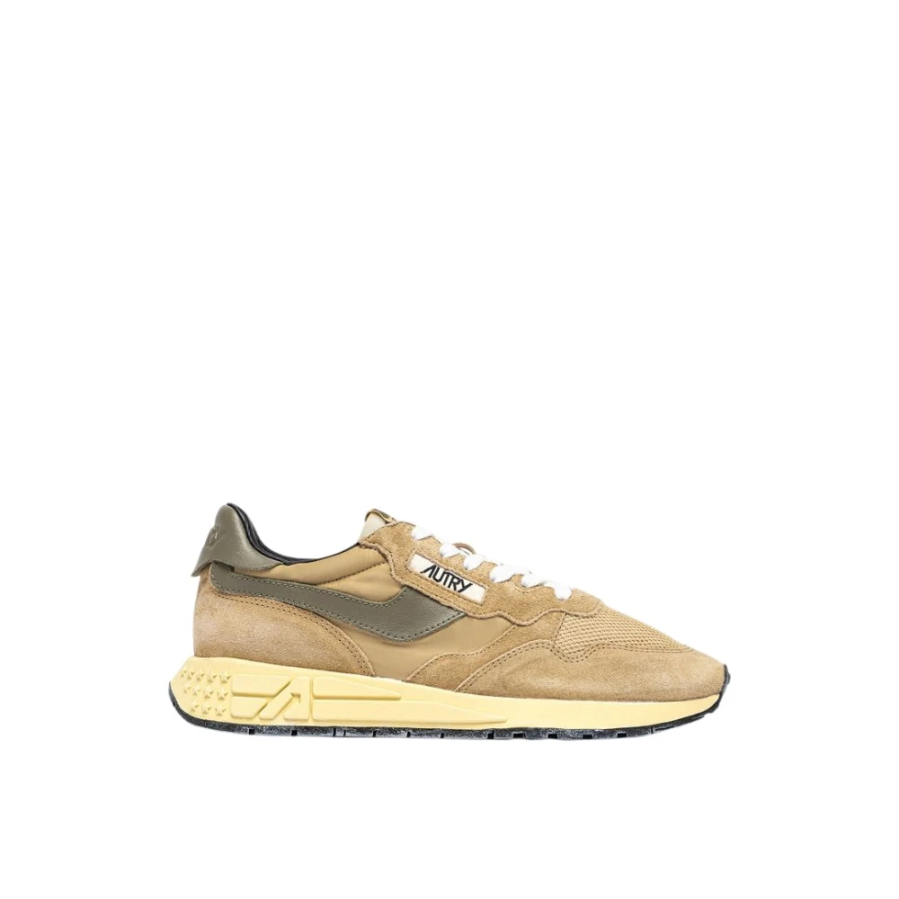 Autry Reelwind Low Sneaker - Male - Sneakers - Beige - 11 Uk - Shoes
