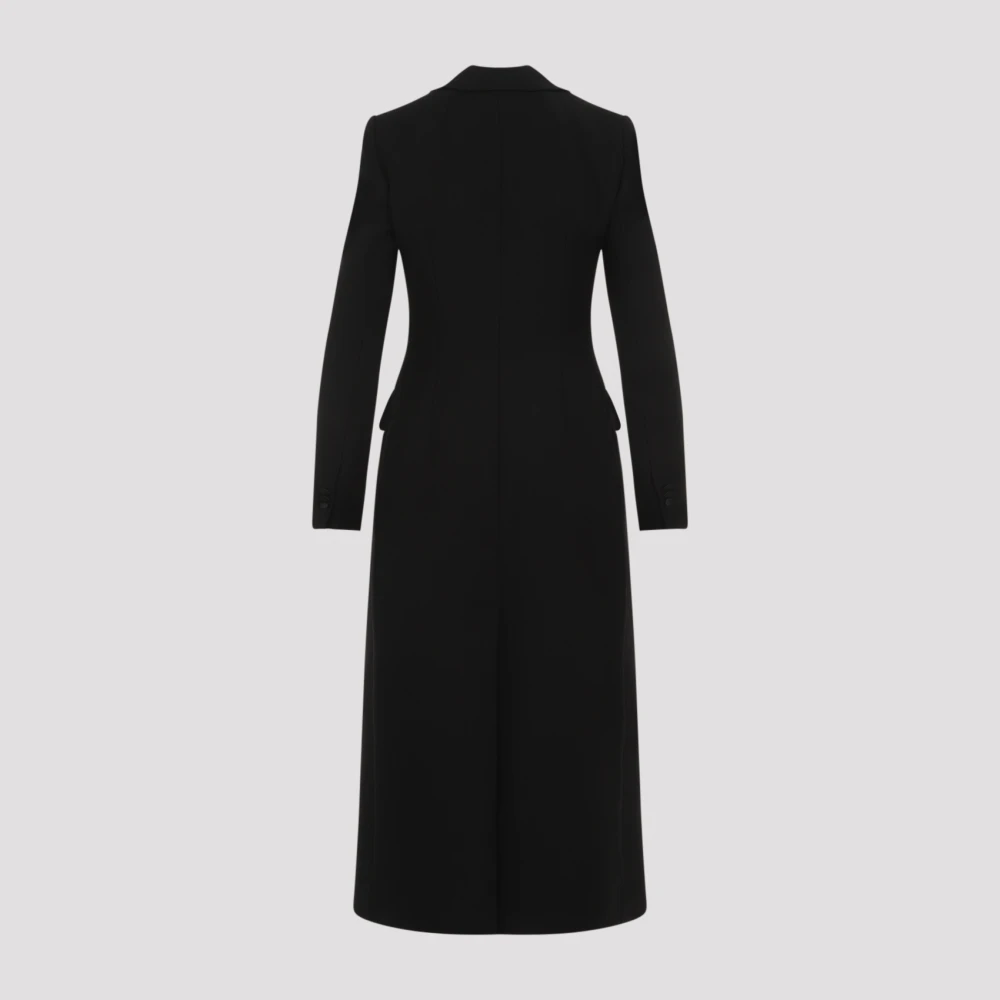 Dolce & Gabbana Zwarte Jassen voor Vrouwen Aw24 Black Dames