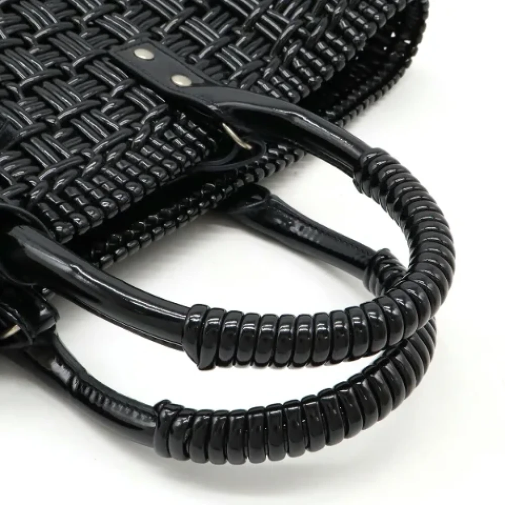 Balenciaga Vintage Pre-owned Plastic handbags Black Dames
