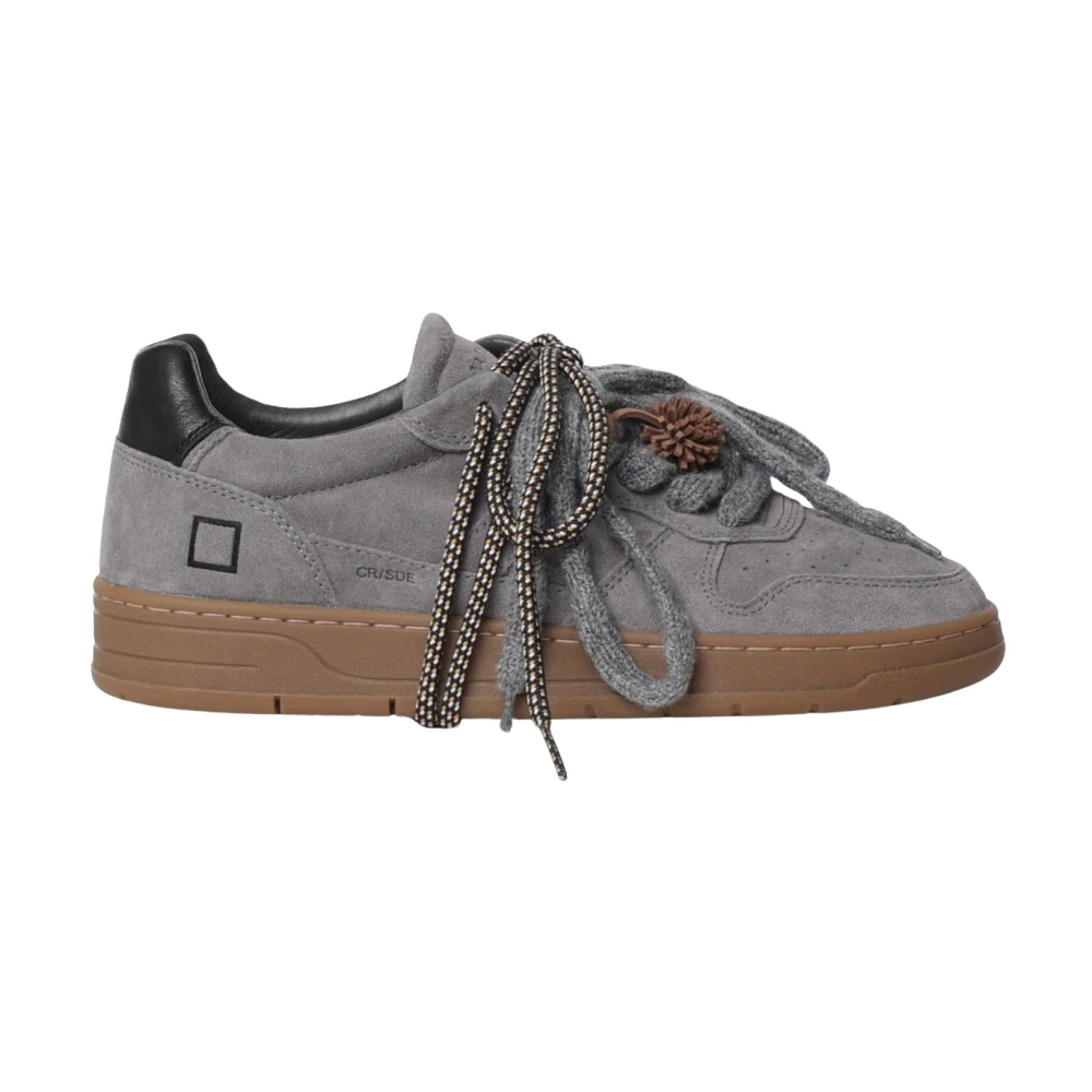 D.a.t.e. Uomo Grigio Scarpe, 41 Eu, New,