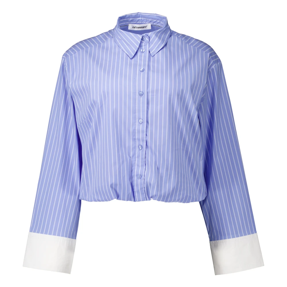 Co'Couture Diviacc Lichtblauwe Blouse Blue Dames