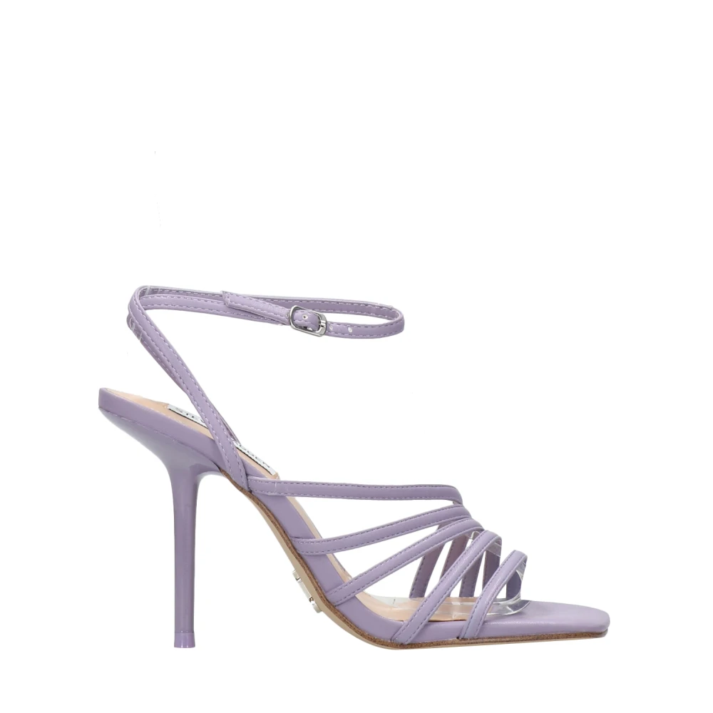 Steve Madden Purple High Heel Sandals - Female - High Heel Sandals - 6 Uk - Shoes