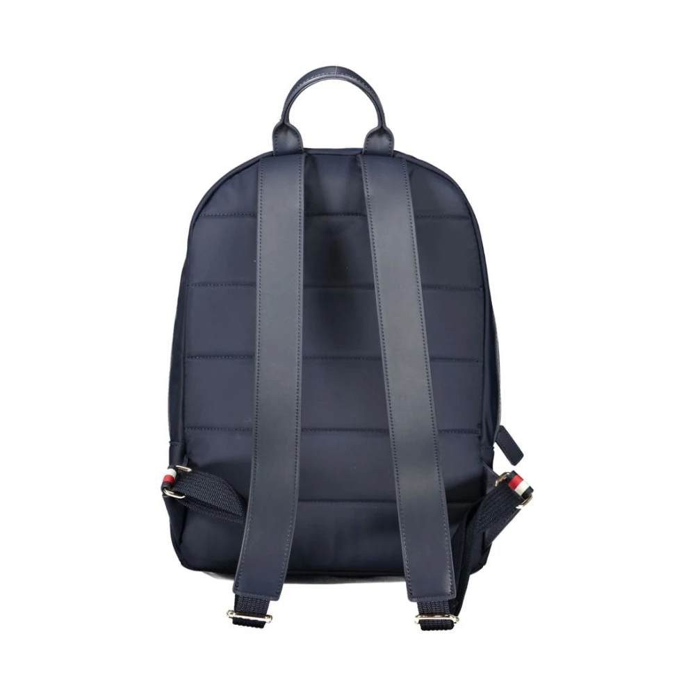 Tommy Hilfiger Blauwe Polyester Rugzak met Verstelbare Banden Blue Dames