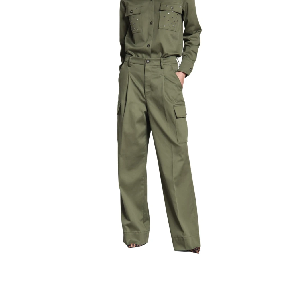 Mason's Damen Grün Hosen, Lgröße: