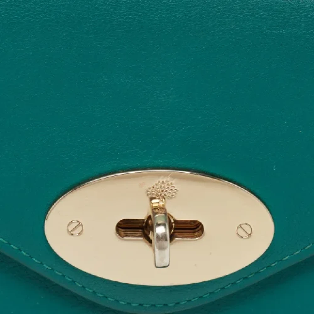 Mulberry Pre-owned Leather wallets Green Dames