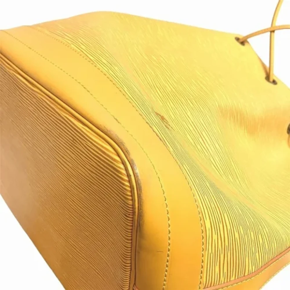 Louis Vuitton Vintage Pre-owned Leather shoulder-bags Yellow Dames