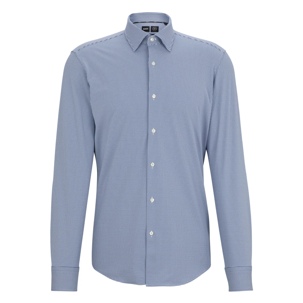 Hugo Boss Stijlvol Overhemd Blue Heren