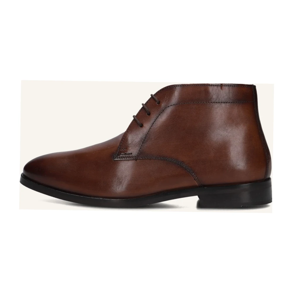 Stefano Lauran 92301 Veterschoenen Heren Cognac