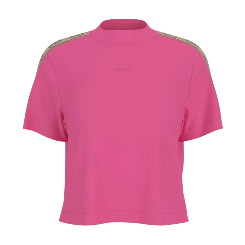 Guess - Tops > T-Shirts - Pink - Guess - Modalova