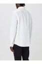 chemise-bleue-en-coton-texture