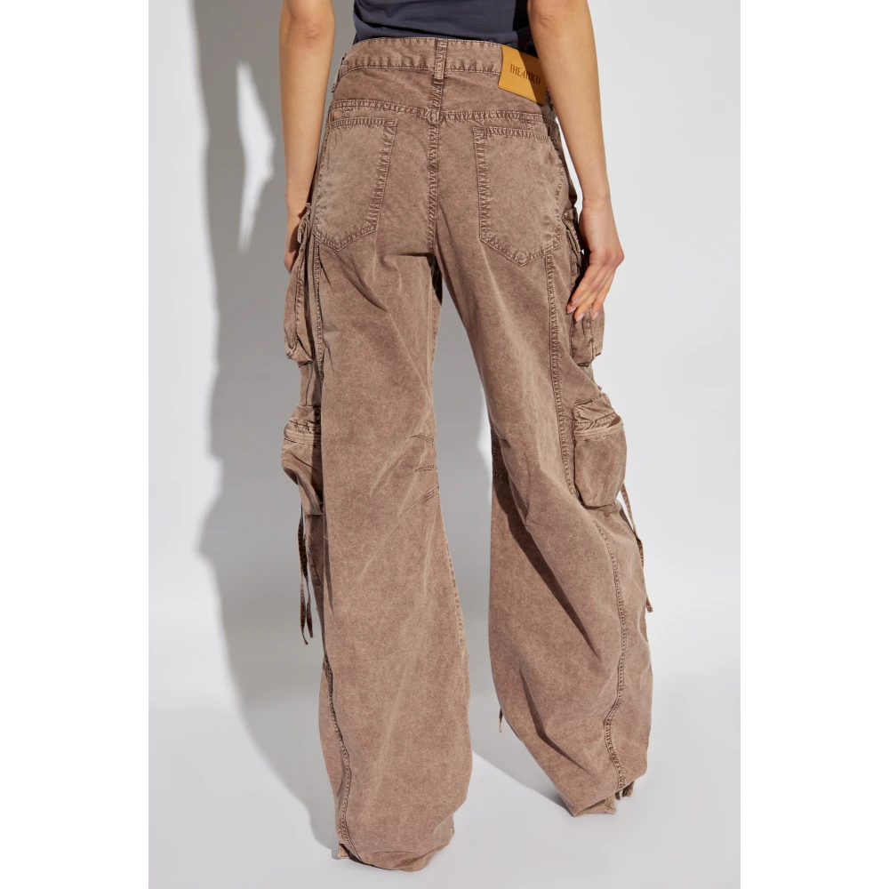 The Attico Jeans met zakken Brown Dames