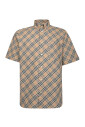checkered-short-sleeve-casual-shirt