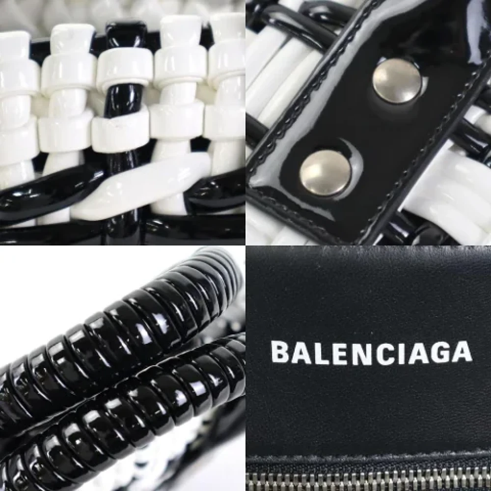 Balenciaga Vintage Pre-owned Polyester handbags Black Dames