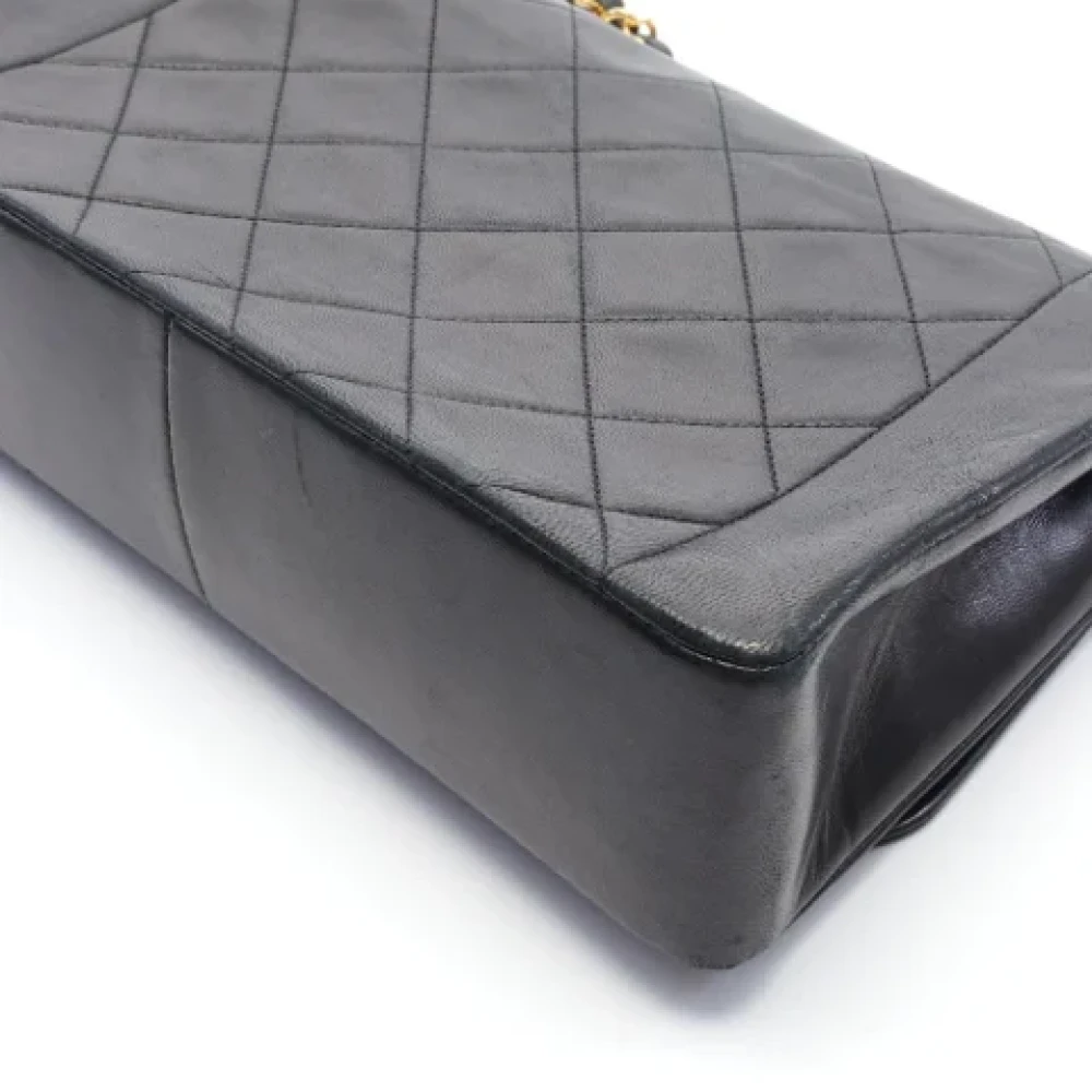 Chanel Vintage Pre-owned Leather chanel-bags Black Dames