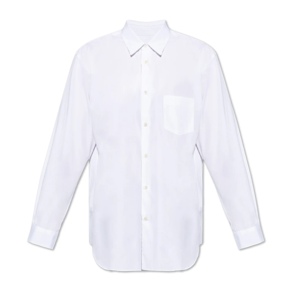 Comme des Garçons Overhemd met zak White Heren