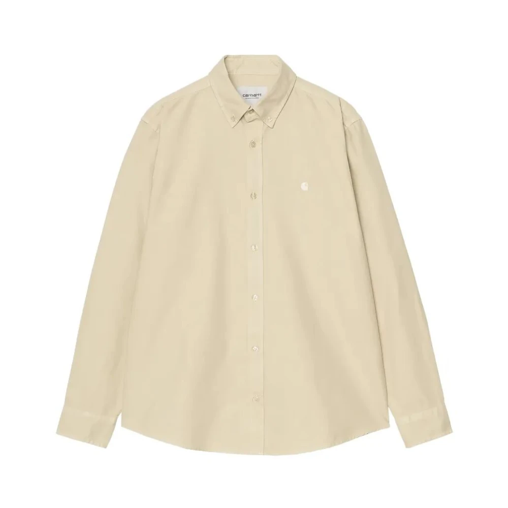 Carhartt Wip Men's Beige Bolton Shirt - Casual Shirts - L - Shirts
