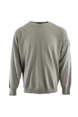Logo-patch Cotton-blend Jumper