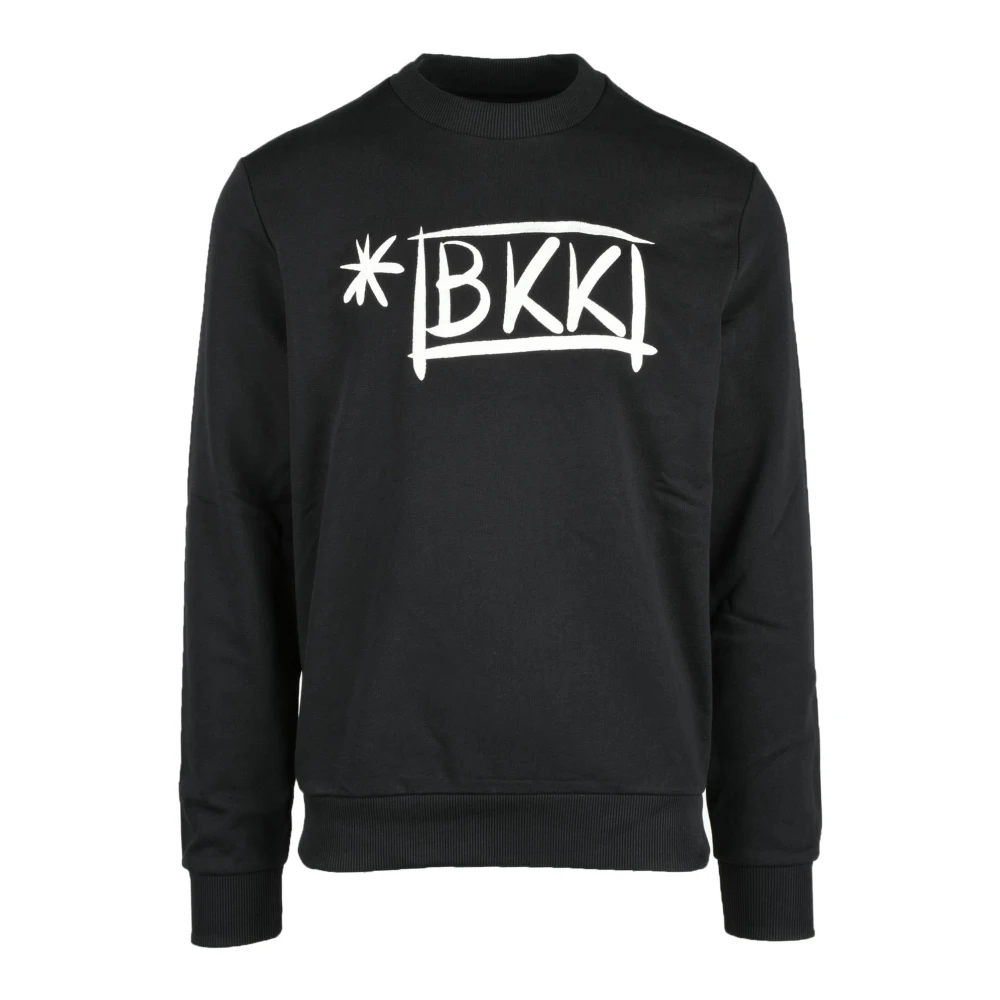 Bikkembergs Katoenen Gebreide Trui Black Heren