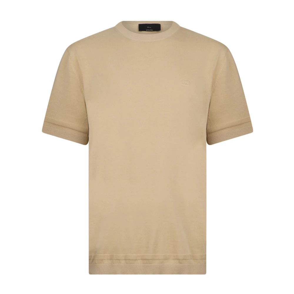 Liu Jo Mannelijk Wit Tops Heren, Xl, Katoen, Maglia Shortcrepe