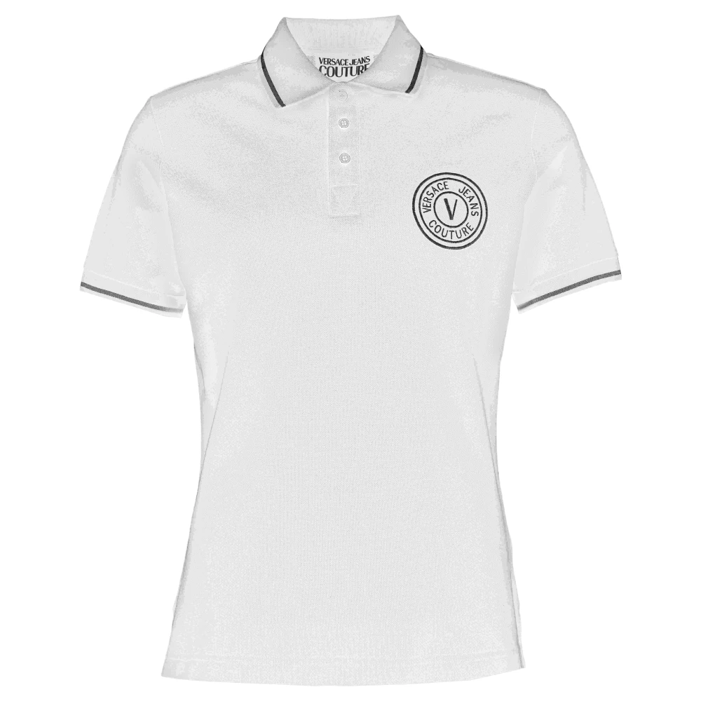 Versace Jeans Couture T-shirts en Polos White Heren