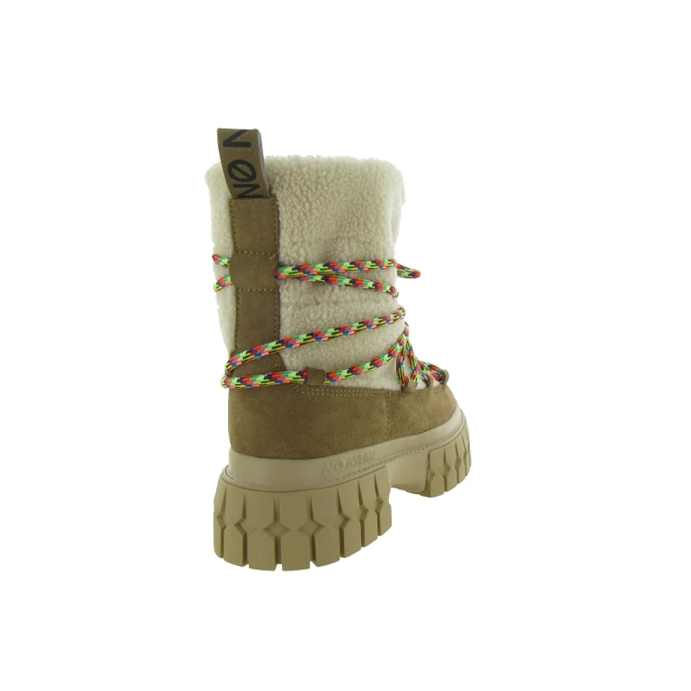 No Name Snowboots Mia Jogger voor wintersport Brown Heren