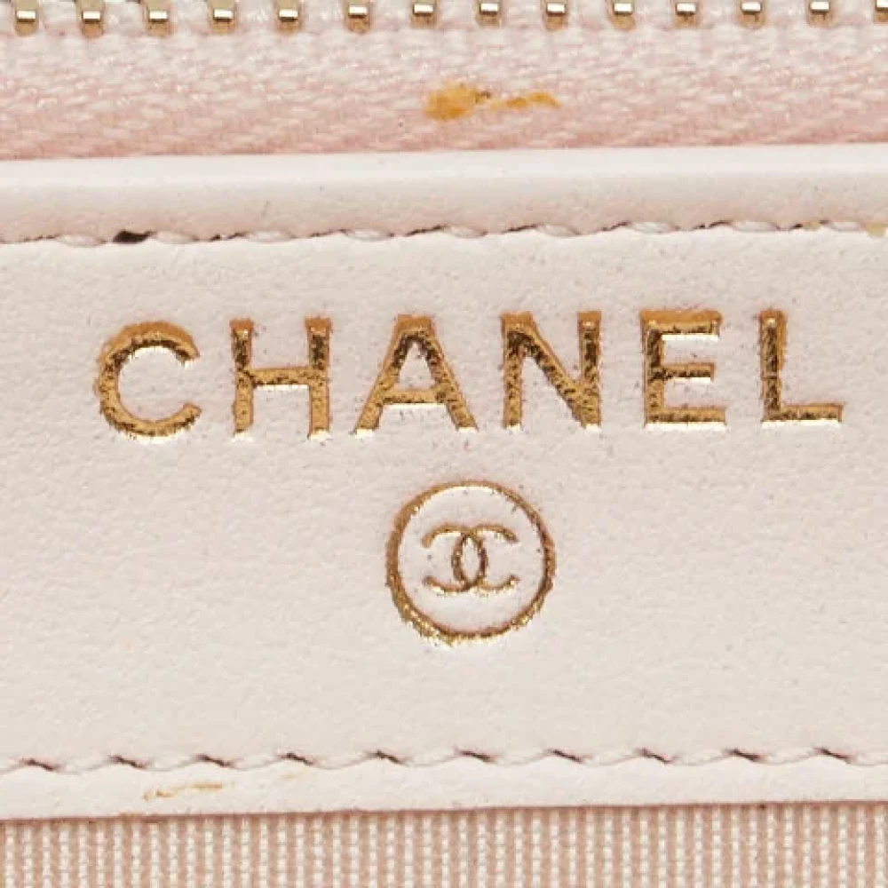 Chanel Vintage Pre-owned Canvas chanel-bags Pink Dames