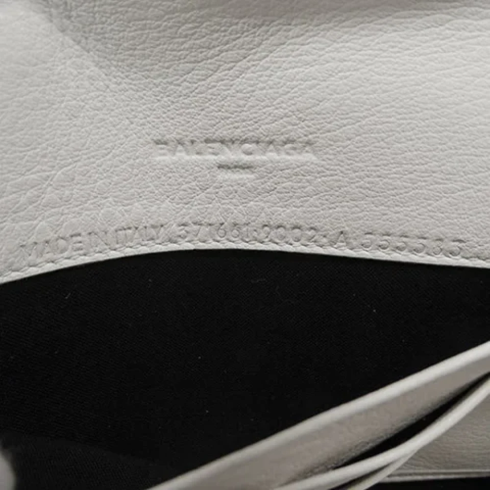 Balenciaga Vintage Pre-owned Leather wallets White Dames
