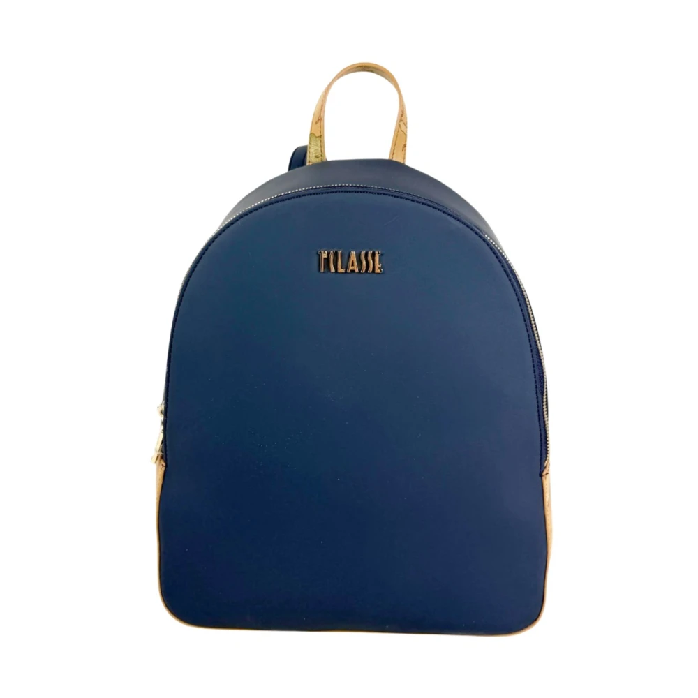 Alviero Martini 1A Classe Women's Blue Backpacks, One Size, Geo Harmonia Backpack