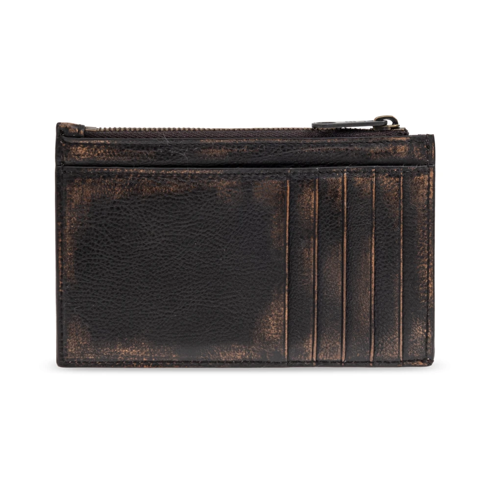 Balenciaga Leren kaarthouder Brown Heren