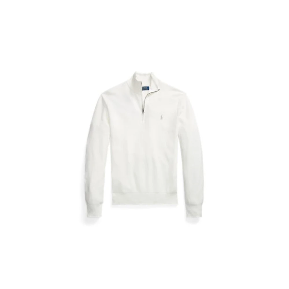 Polo Ralph Lauren Long Sleeve Pullover Sweater White Heren
