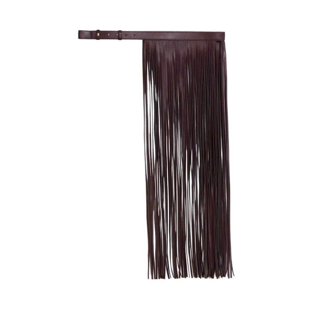 Liviana Conti Fringe riem met volle franje Red Dames