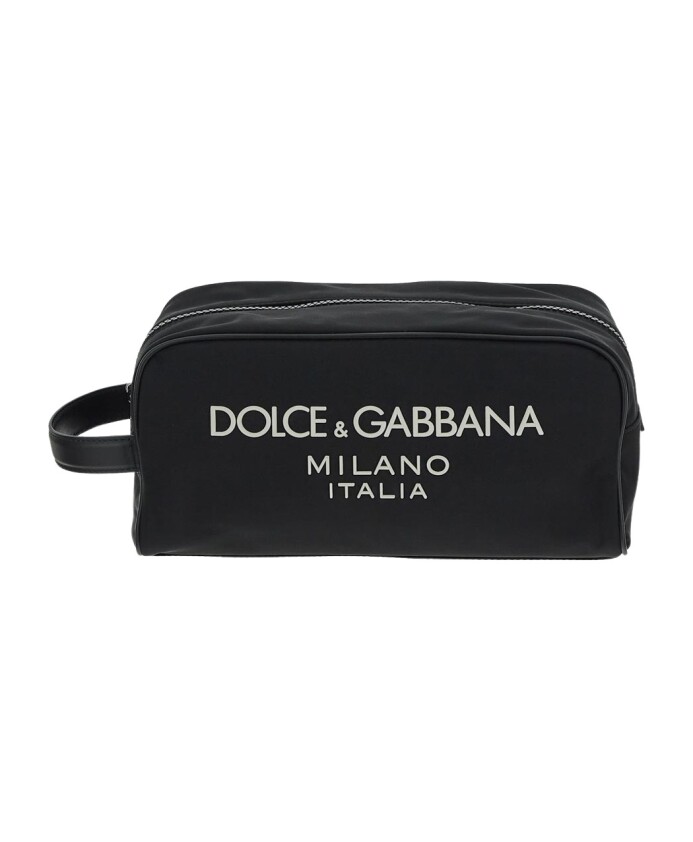 Bolso Nylon Logo Necessaire, Dolce & Gabbana, Mujer