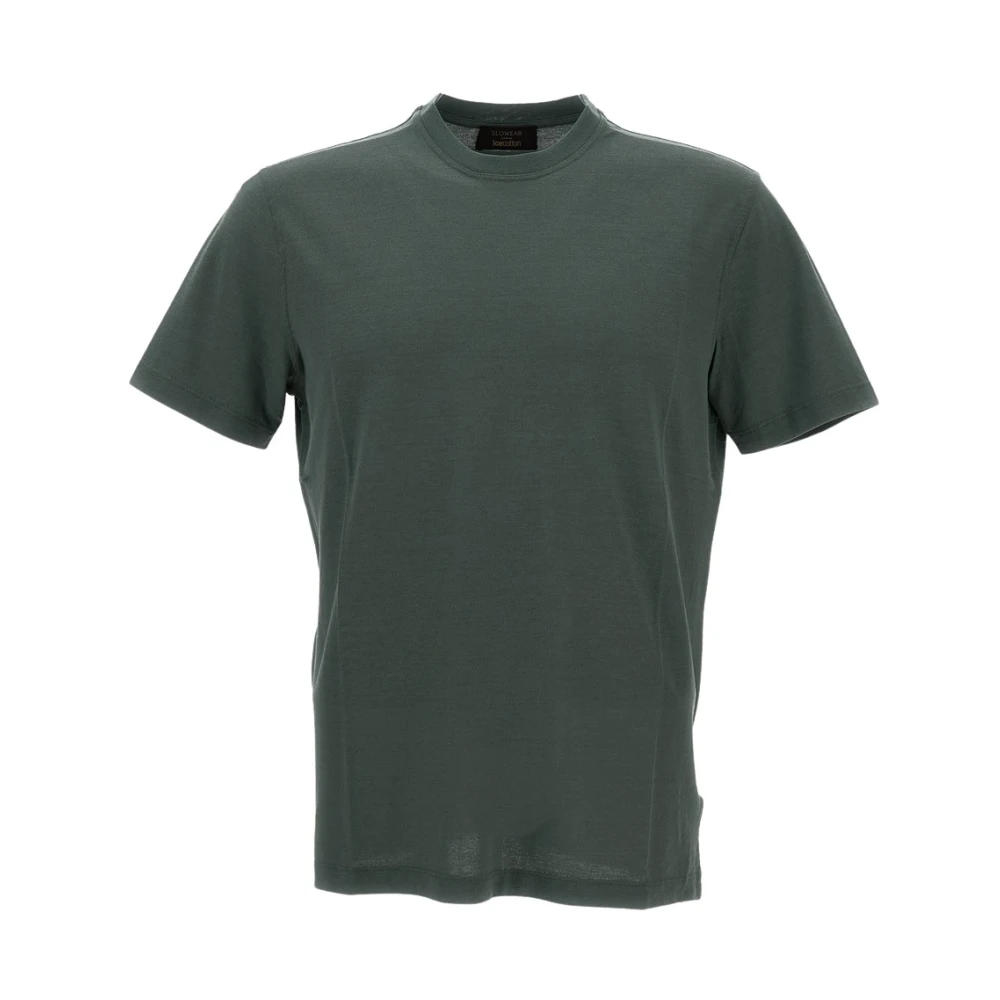 Zanone Men's Green T-Shirt Slim Fit - T-Shirts - Xl - Tops
