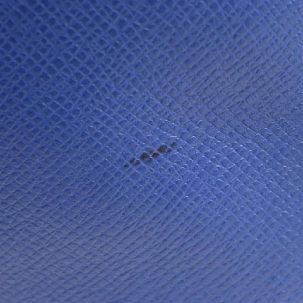 Louis Vuitton Vintage Pre-owned Leather louis-vuitton-bags Blue Heren