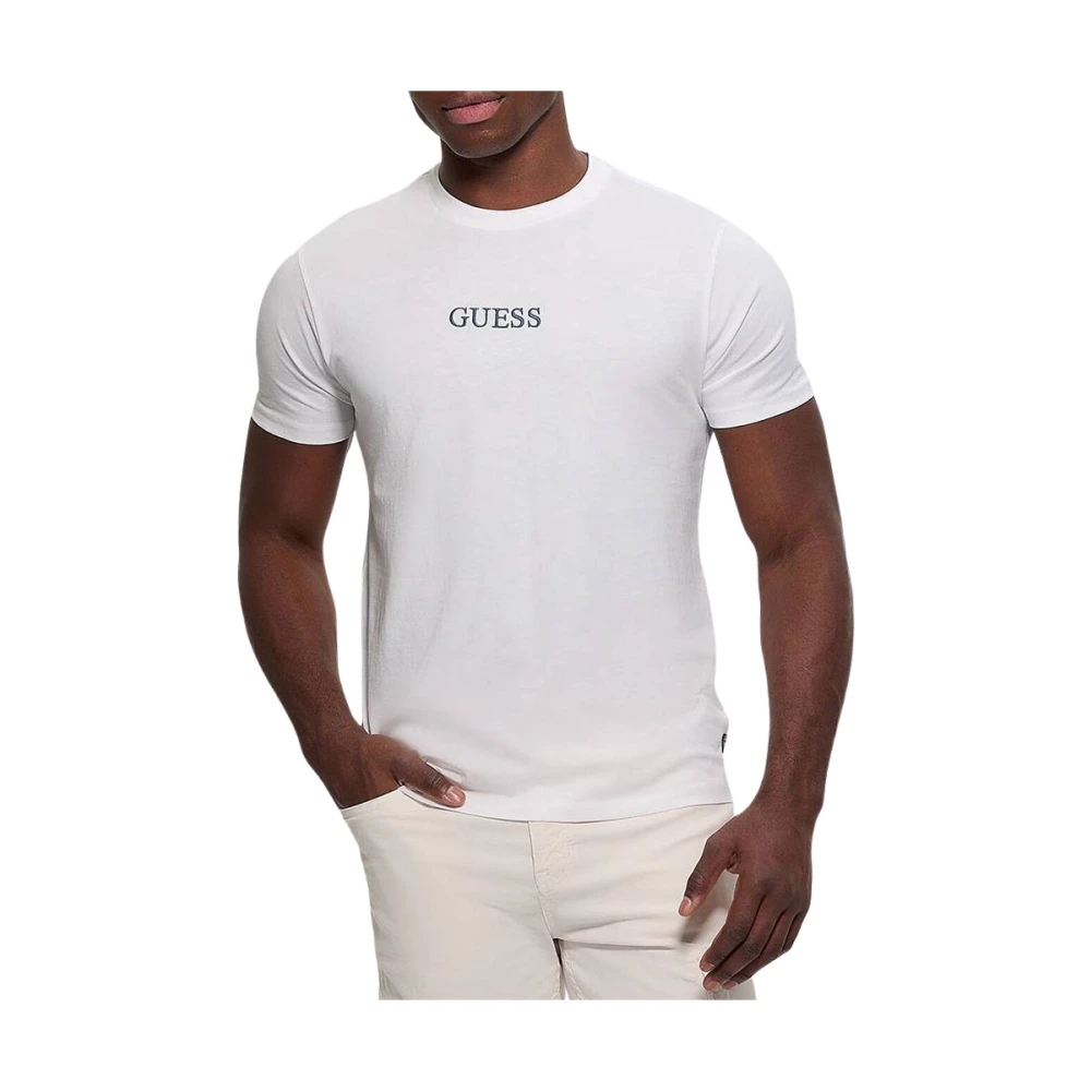 Guess - Tops > T-Shirts - White - Guess - Modalova