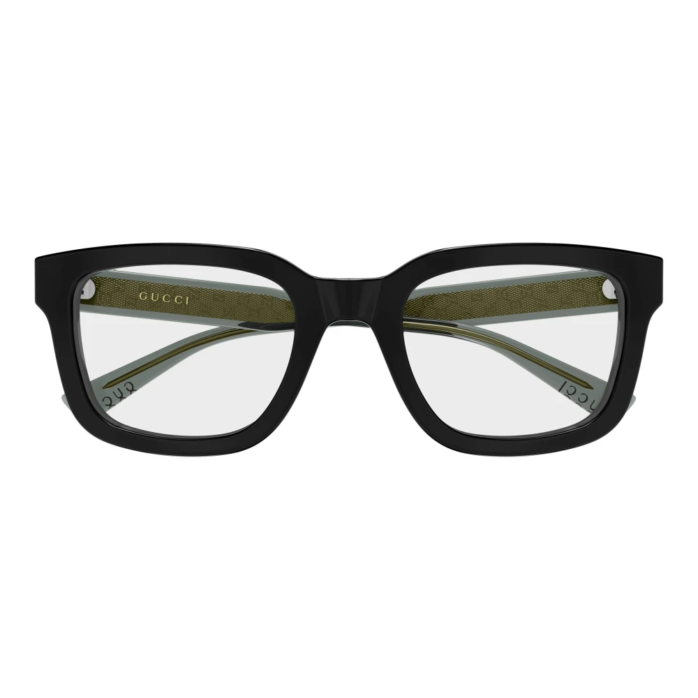 Gucci Unisex Black Glasses, 52 Mm, Optical Frame