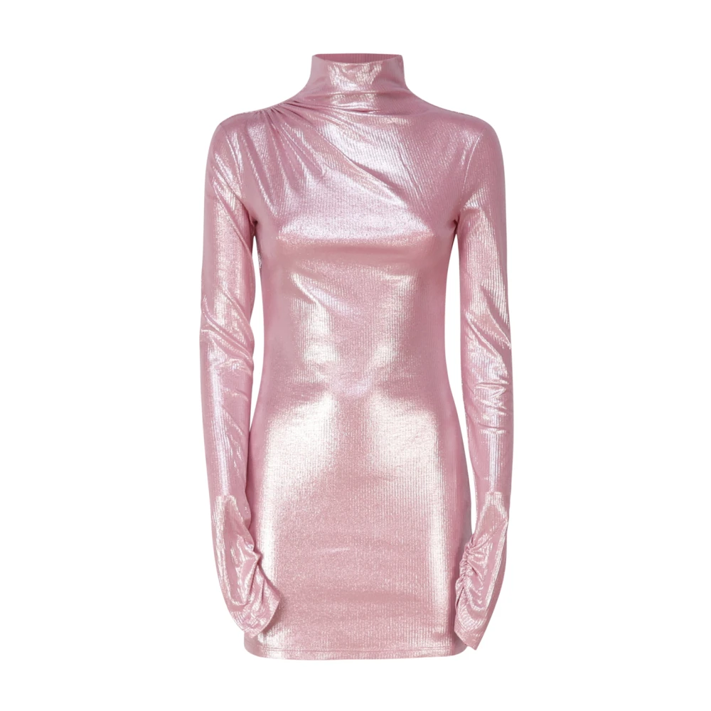 Andamane Roze Katoenen Jurken Pink Dames
