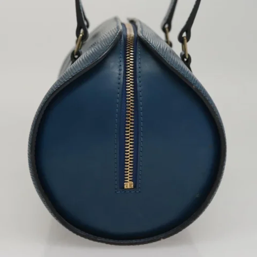Louis Vuitton Vintage Pre-owned Leather handbags Blue Dames