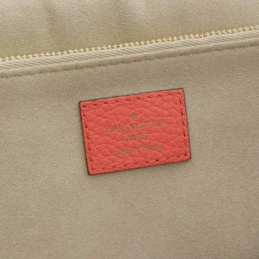 Louis Vuitton Vintage Pre-owned Fabric louis-vuitton-bags Orange Dames