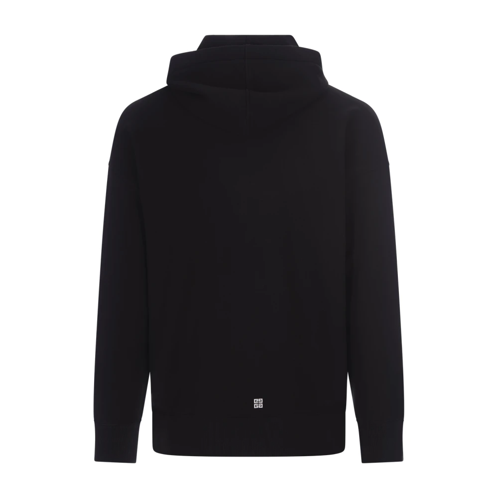 Givenchy Zwarte Archetype Hoodie Sweater Black Heren