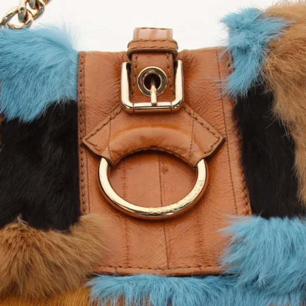 Dolce & Gabbana Pre-owned Leather shoulder-bags Brown Dames