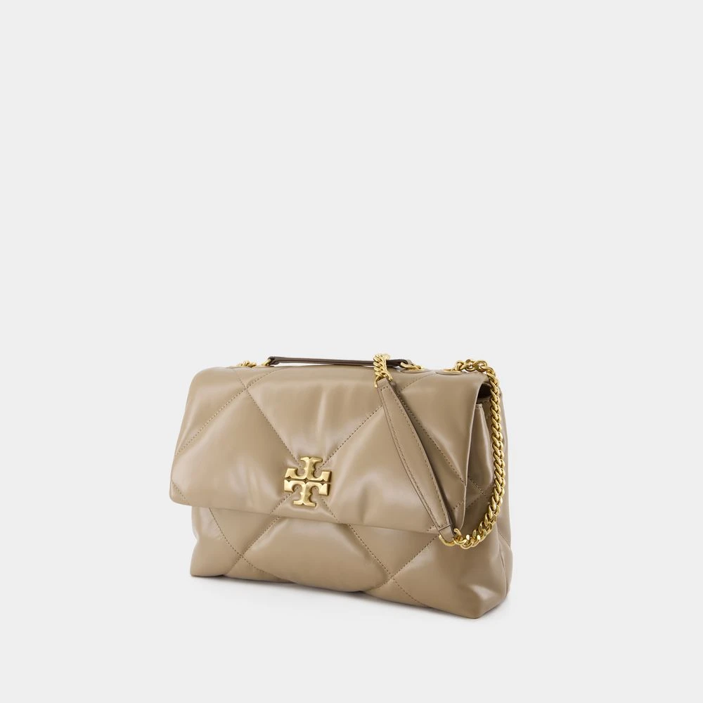 TORY BURCH Convertible Schoudertas Leer Neutraal Beige Dames