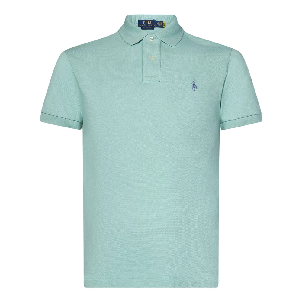 Polo Ralph Lauren Groene Polo T-shirt met Pony Borduurwerk Green Heren